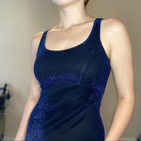 ๐โญ๏ธCorset-Backed Blue Gownโญ๏ธ๐ - Picture 2 of 6